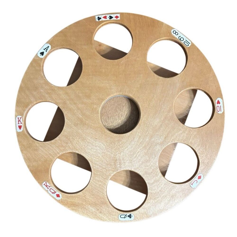 Spinning Poker Card Game Drink Flight